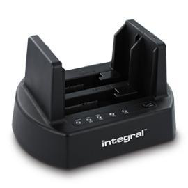 Integral INSSDHDDSATACOPY laptop dock/port replicator Black – image 2