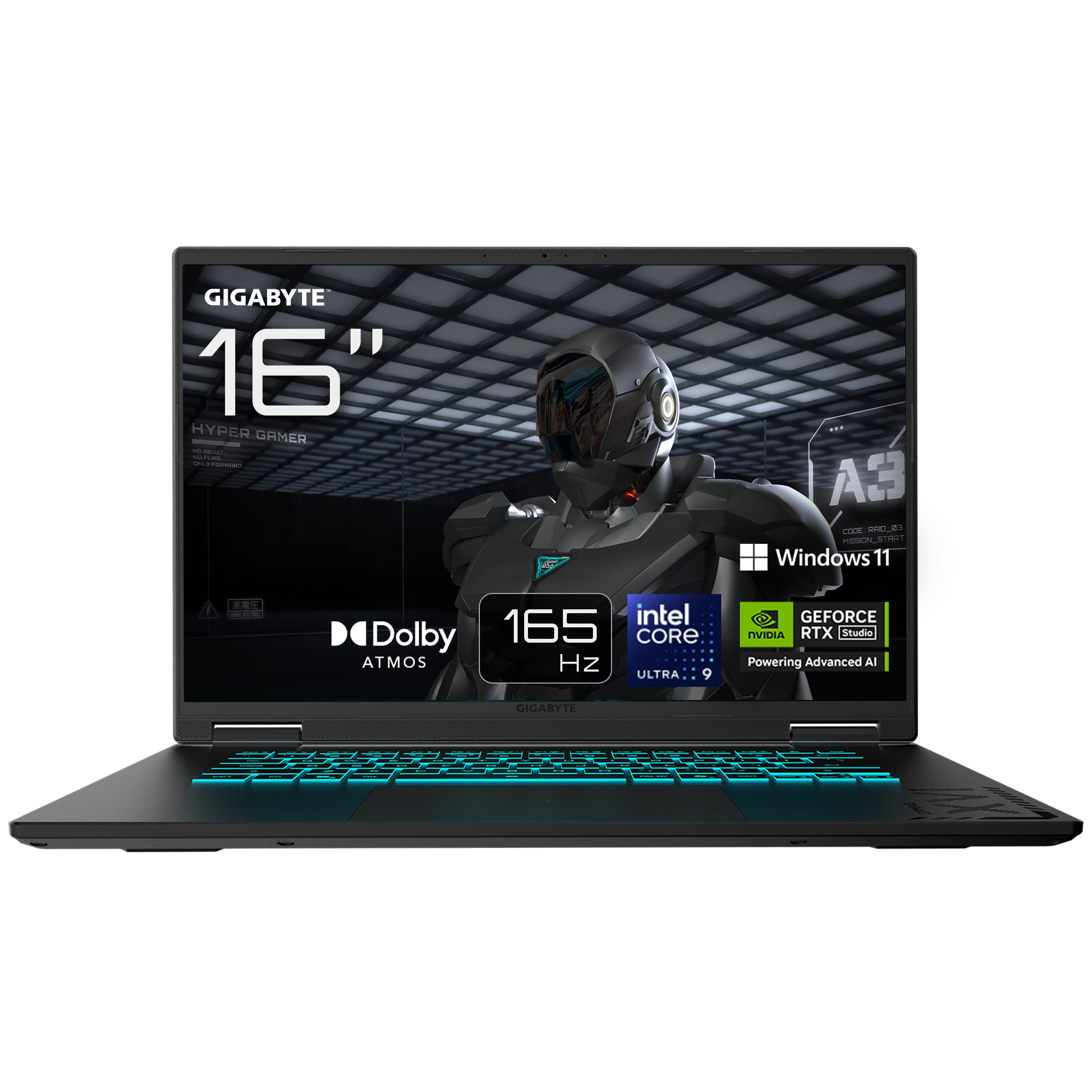 GIGABYTE GAMING A16 EVHS3FR894SH – image 1