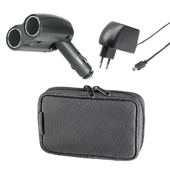 Hama F3400933 mobile device charger GPS Black Cigar lighter, USB Indoor