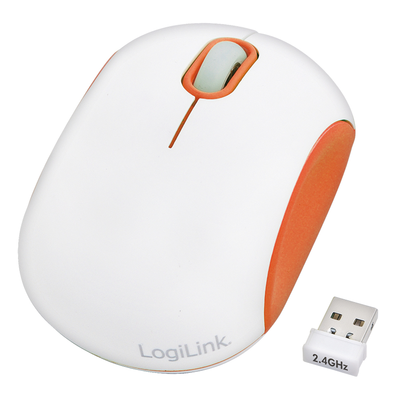 LogiLink ID0085A mouse Office Ambidextrous RF Wireless Optical 1000 DPI