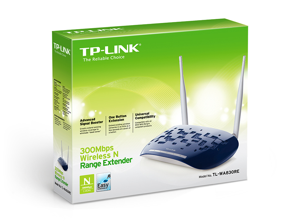 TP-Link TL-WA830RE network extender Network transmitter & receiver Black, White – image 4