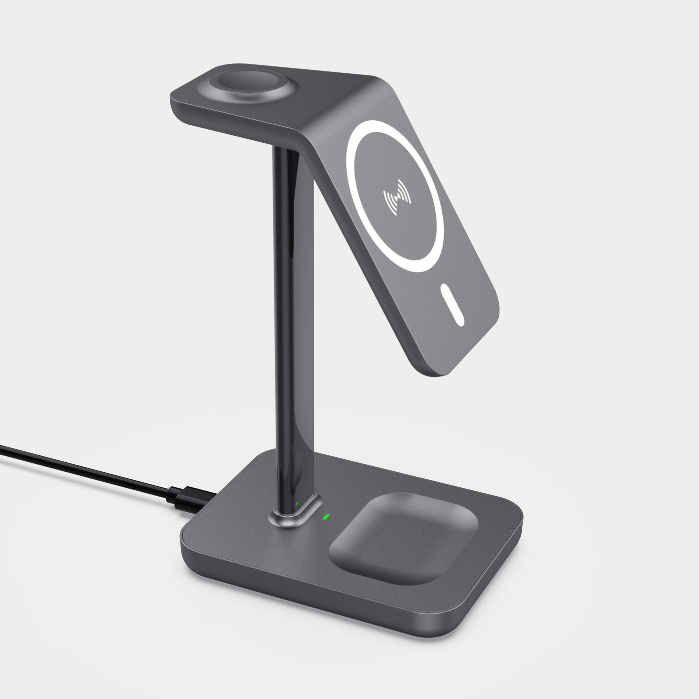 eSTUFF ES638201 mobile device charger Smartphone Aluminium AC Wireless charging Fast charging Indoor – image 4