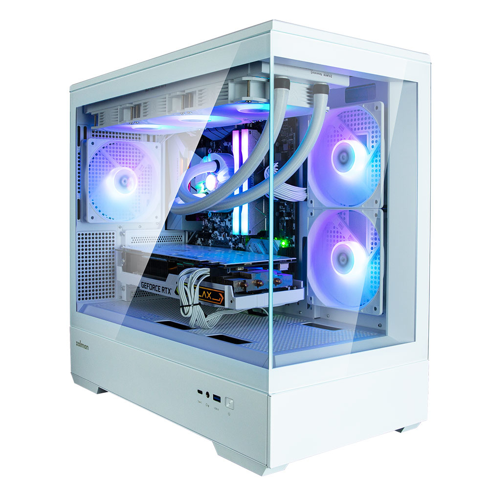 Zalman P30 WHITE computer case Mini Tower image 4