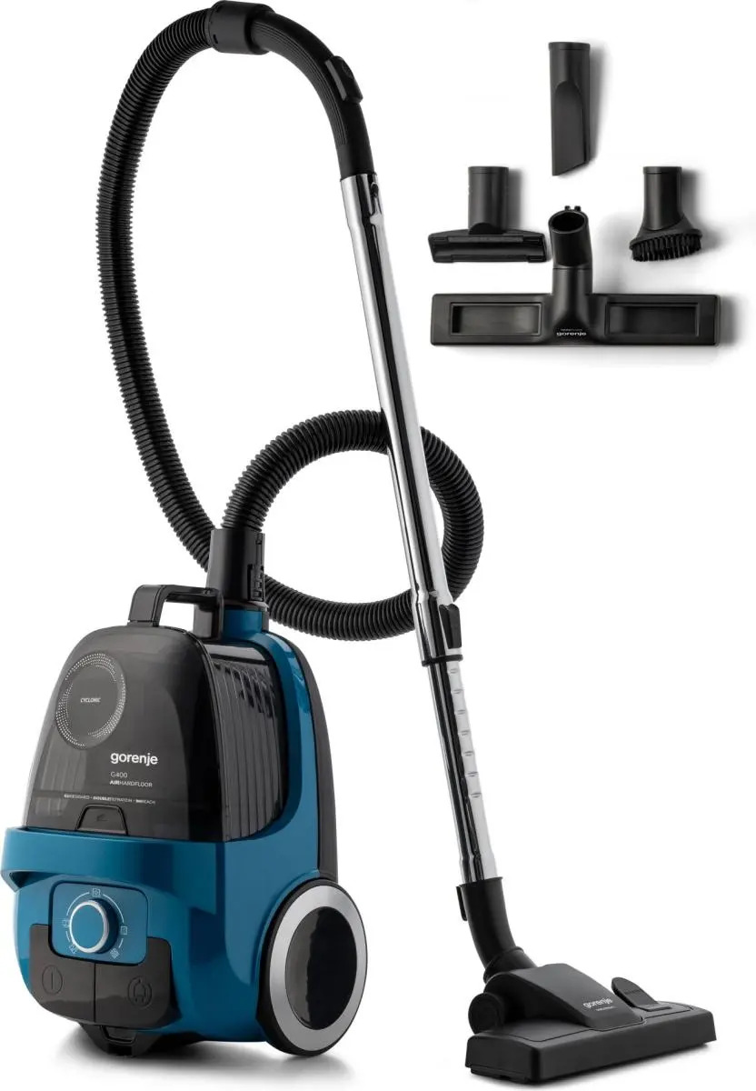 Gorenje VCE01G4AHGR 3.3 L Cylinder vacuum Dry 800 W Bagless