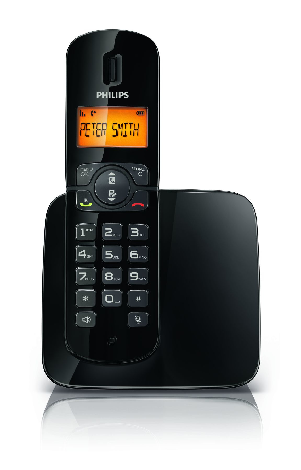 Philips BeNear CD1811B/FR telephone DECT telephone Caller ID Black – image 3