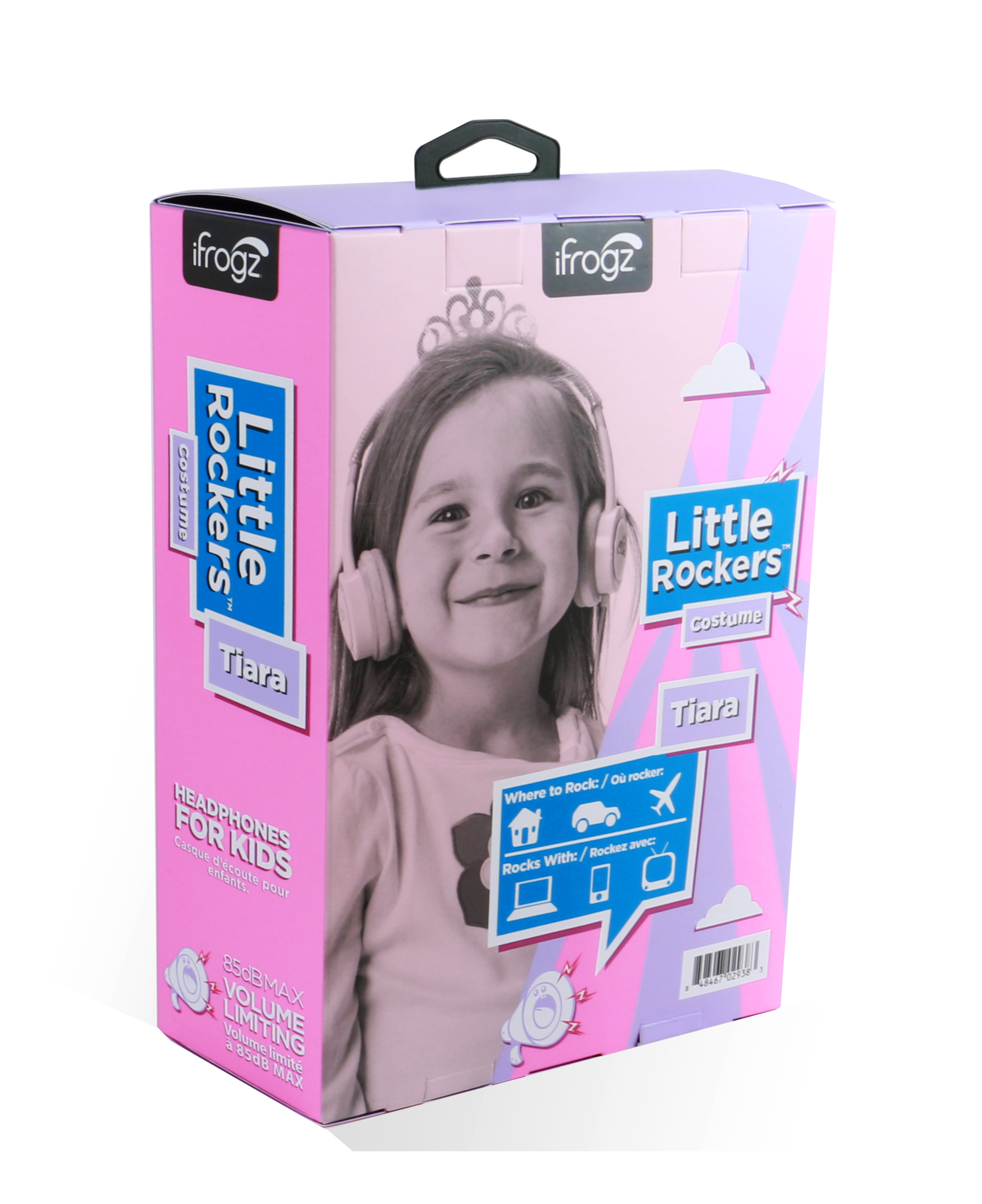 IFROGZ IFLRCH-PKT headphones/headset Wired Head-band Music Pink, Violet, White – image 8