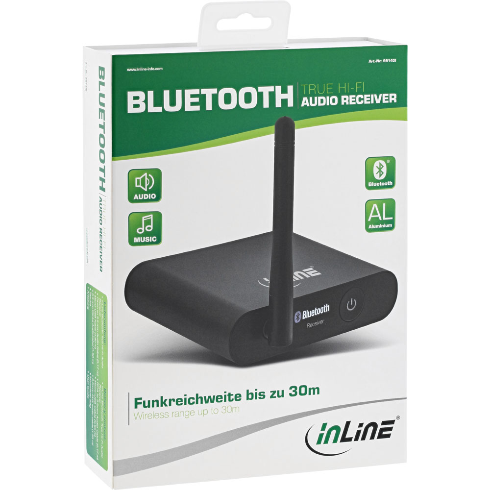 InLine 99140I wireless audio transmitter 30 m Black – image 6