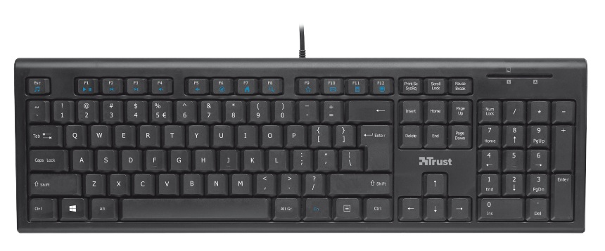 Trust 20258 keyboard USB Italian Black – image 4