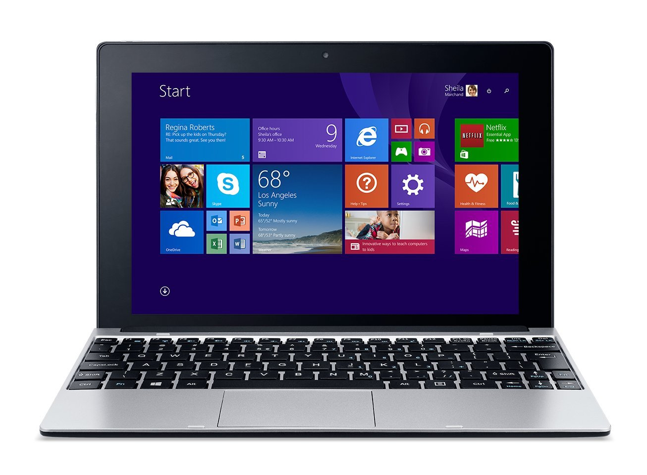 Acer Aspire One S1002-122V Intel Atom® Z3735F Hybrid (2-in-1) – image 2