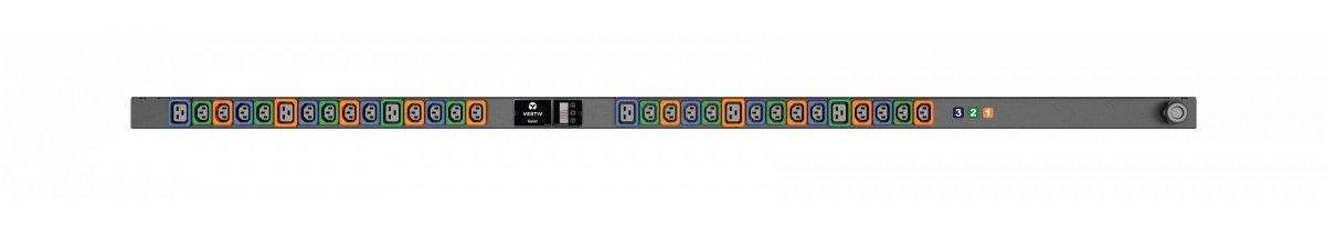 Vertiv Geist MN01D4B0-30PN63-2TL56A0A10-S-A power distribution unit (PDU) 36 AC outlet(s) 0U Black