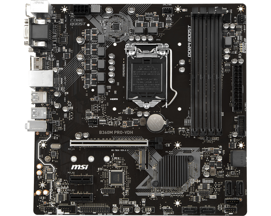 MSI B360M PRO-VDH