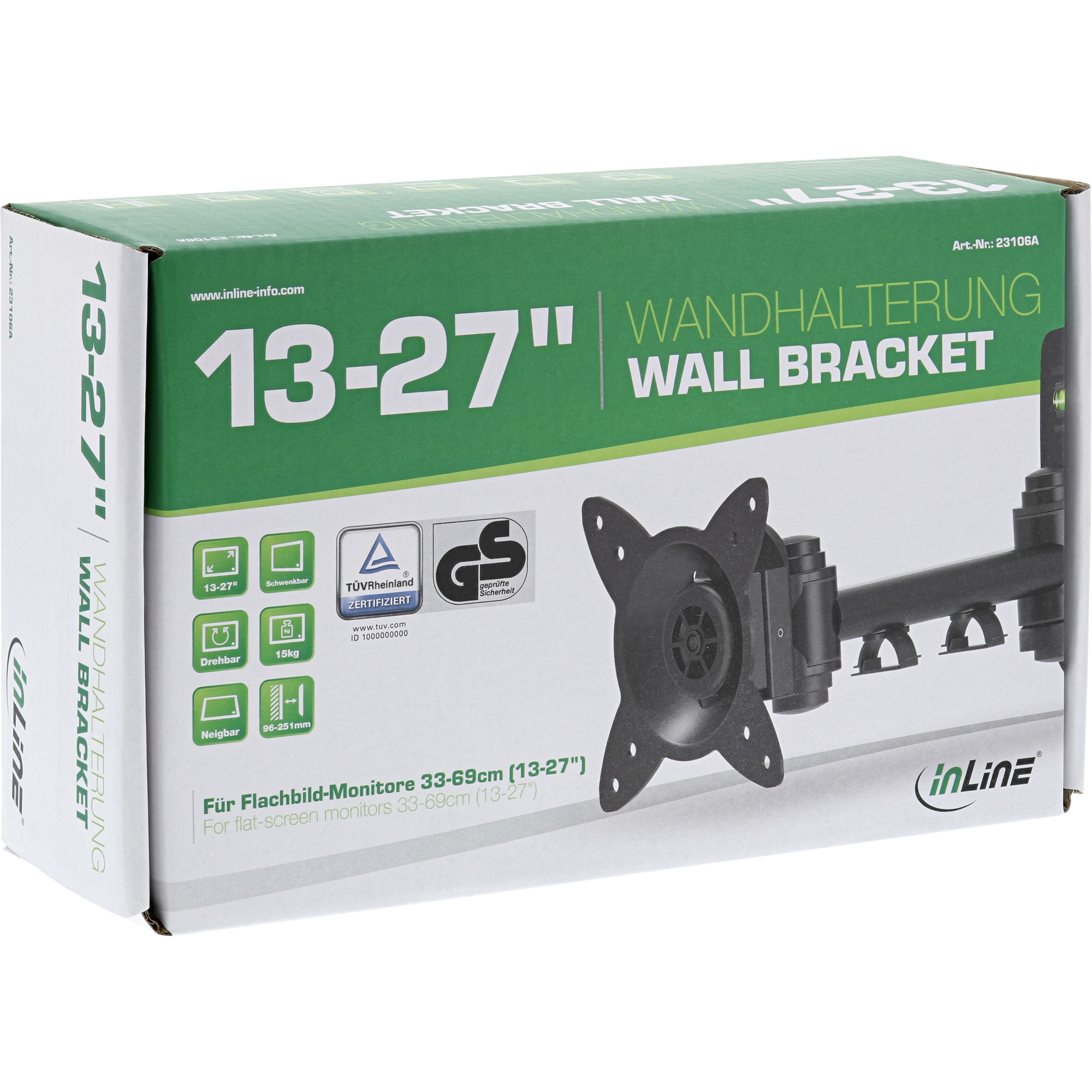 InLine Wall Bracket for TFT up to – image 3