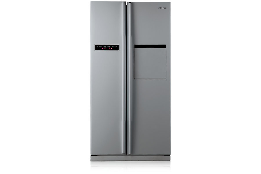 Samsung RS-20VQPS side-by-side refrigerator Freestanding Stainless steel