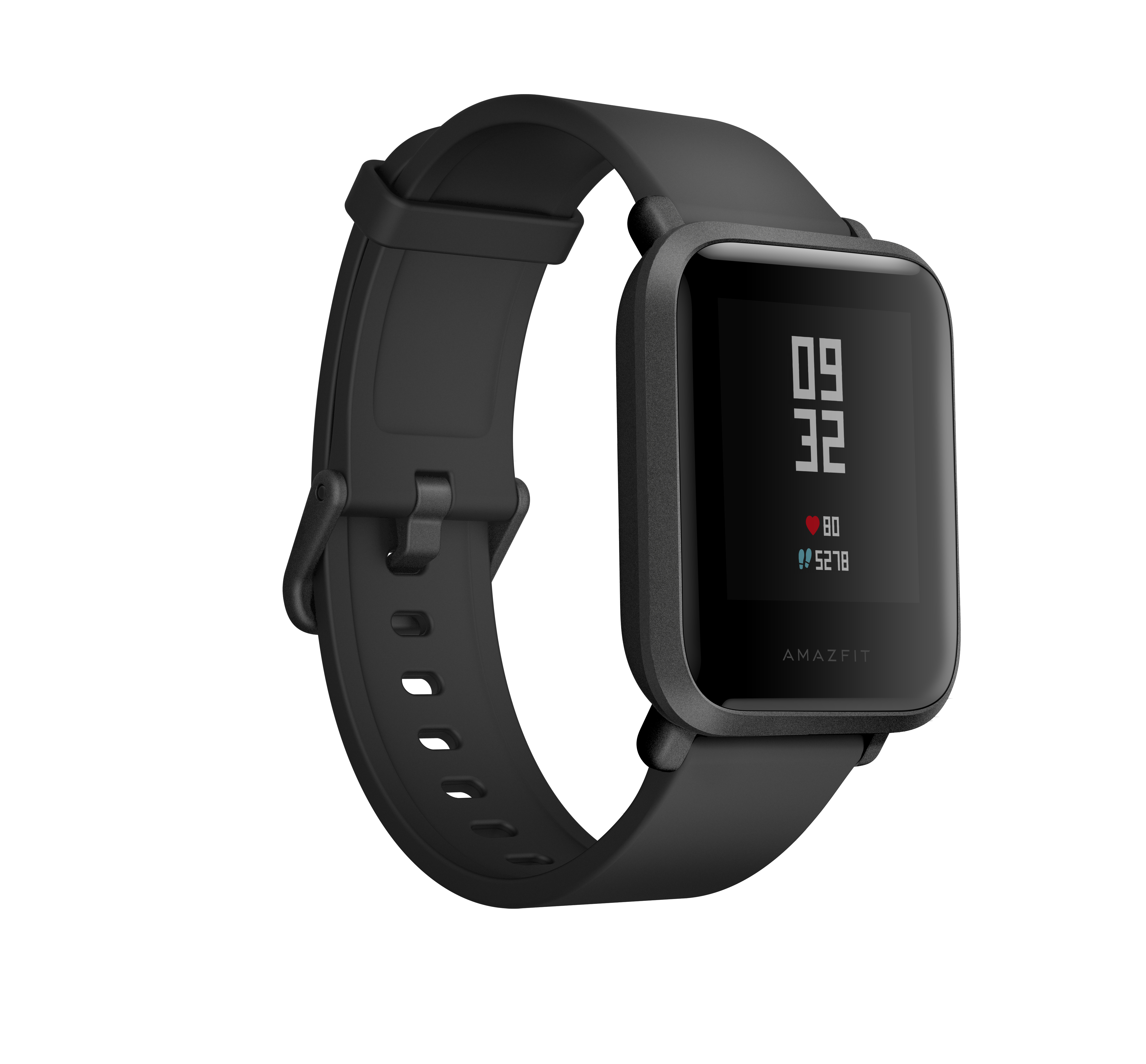 Amazfit Bip 3.25 cm (1.28") LED Digital 176 x 176 pixels Touchscreen Black GPS (satellite) – image 6