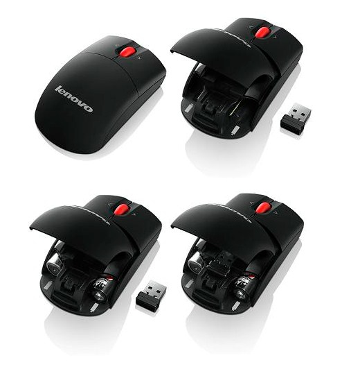 Lenovo 03X6205 mouse Office RF Wireless Laser 1600 DPI – image 2