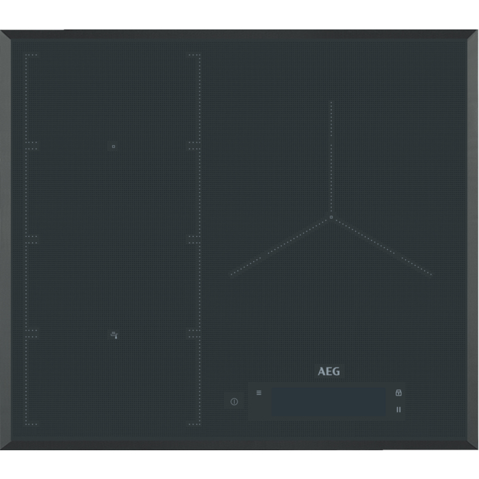 AEG IAE63850FB Grey Built-in Zone induction hob 3 zone(s)