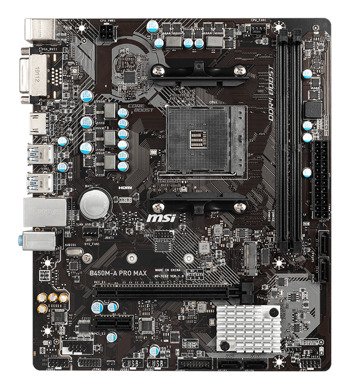 MSI B450M-A PRO MAX – image 2