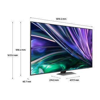Samsung TQ75QN88DBT 190.5 cm (75") 4K Ultra HD Smart TV Wi-Fi Carbon, Silver – image 4