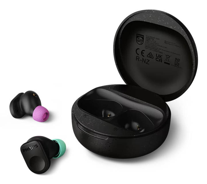 Philips TAMS3BK/00 headphones/headset True Wireless Stereo (TWS) In-ear Calls/Music USB Type-C Bluetooth Black – image 2