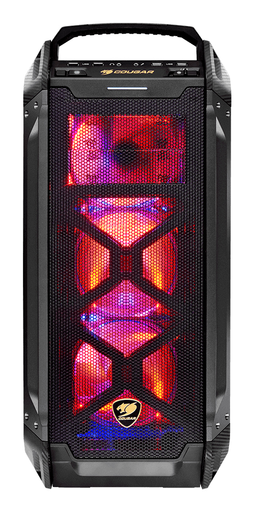 COUGAR Full Tower Case, Panzer Max, Black – image 7