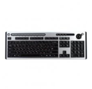 Acer KB.RF403.026 keyboard RF Wireless Hebrew Black, Silver