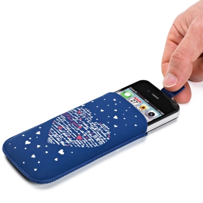 Celly MUCUN0190 mobile phone case Pouch case Blue – image 2