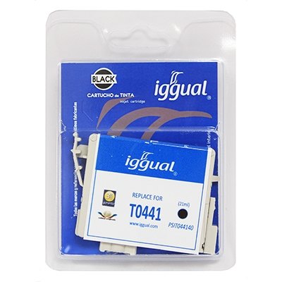 iggual PSIT044140 ink cartridge Black – image 1