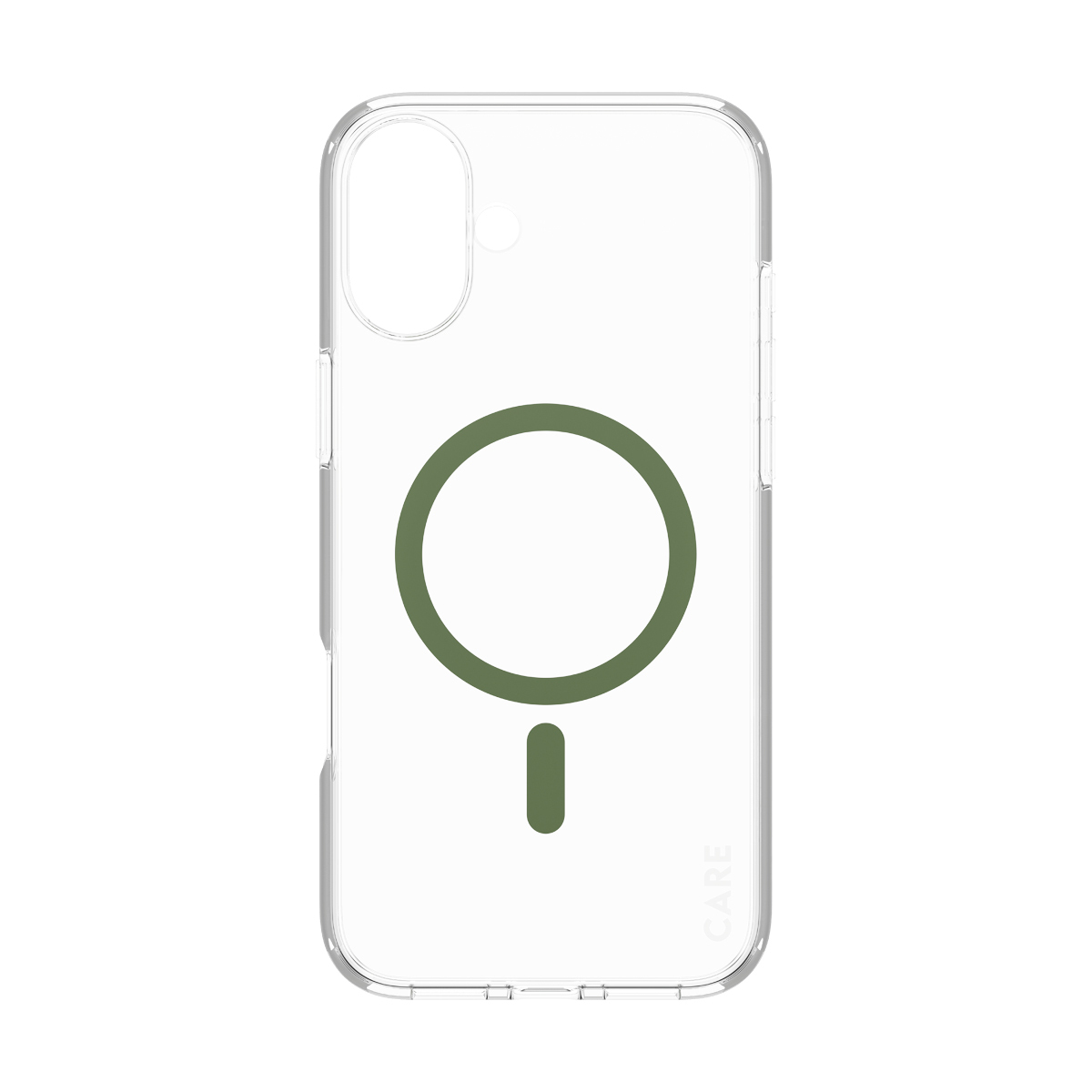 PanzerGlass CARE™ by PanzerGlass® Urban Combat Case Transparent w. Green MagSafe iPhone 16 Plus – image 4