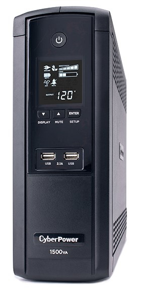 CyberPower BRG1500AVRLCD uninterruptible power supply (UPS) Line-Interactive 1.5 kVA