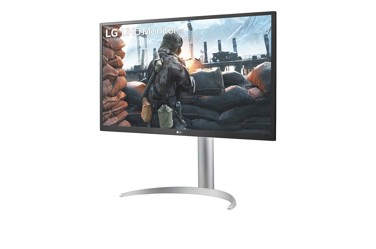 LG 27UP550P-W computer monitor 68.6 cm (27″) 3840 x 2160 pixels 4K Ultra HD White image 2