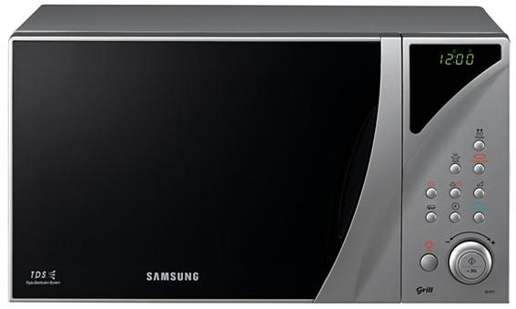 Samsung GE107YS microwave Black, Silver
