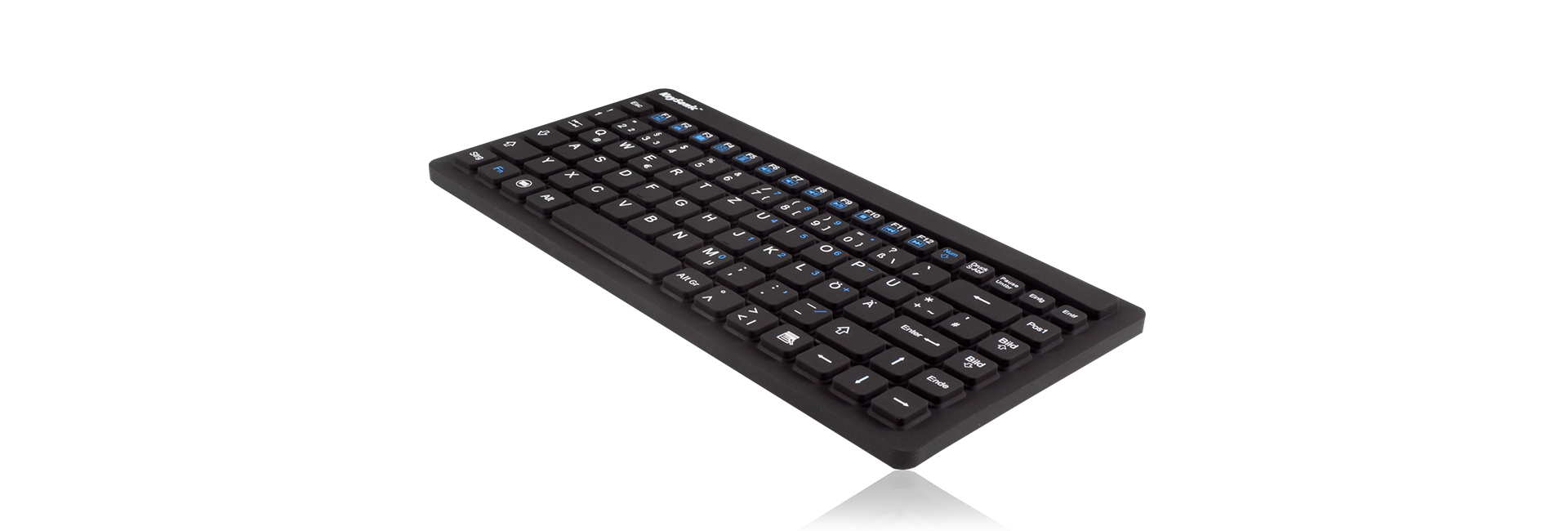 KeySonic KSK-3230IN keyboard USB QWERTZ German Black