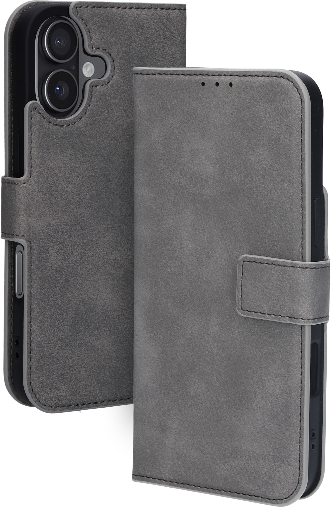 Mobiparts Classic Wallet Case Apple iPhone 17 Granite Grey (MagSafe Compatible) V2