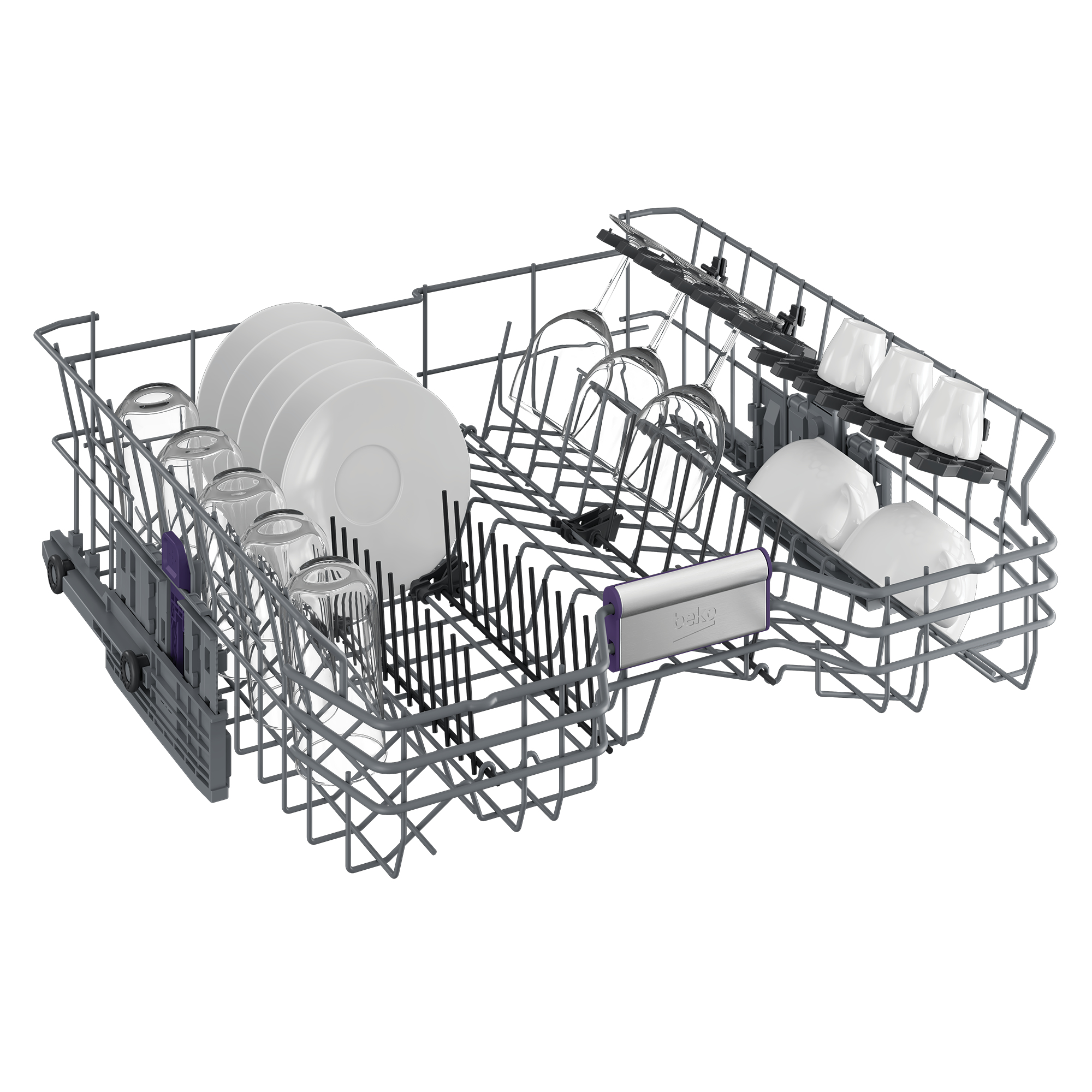 Beko DIN48532 dishwasher Semi built-in 15 place settings – image 4