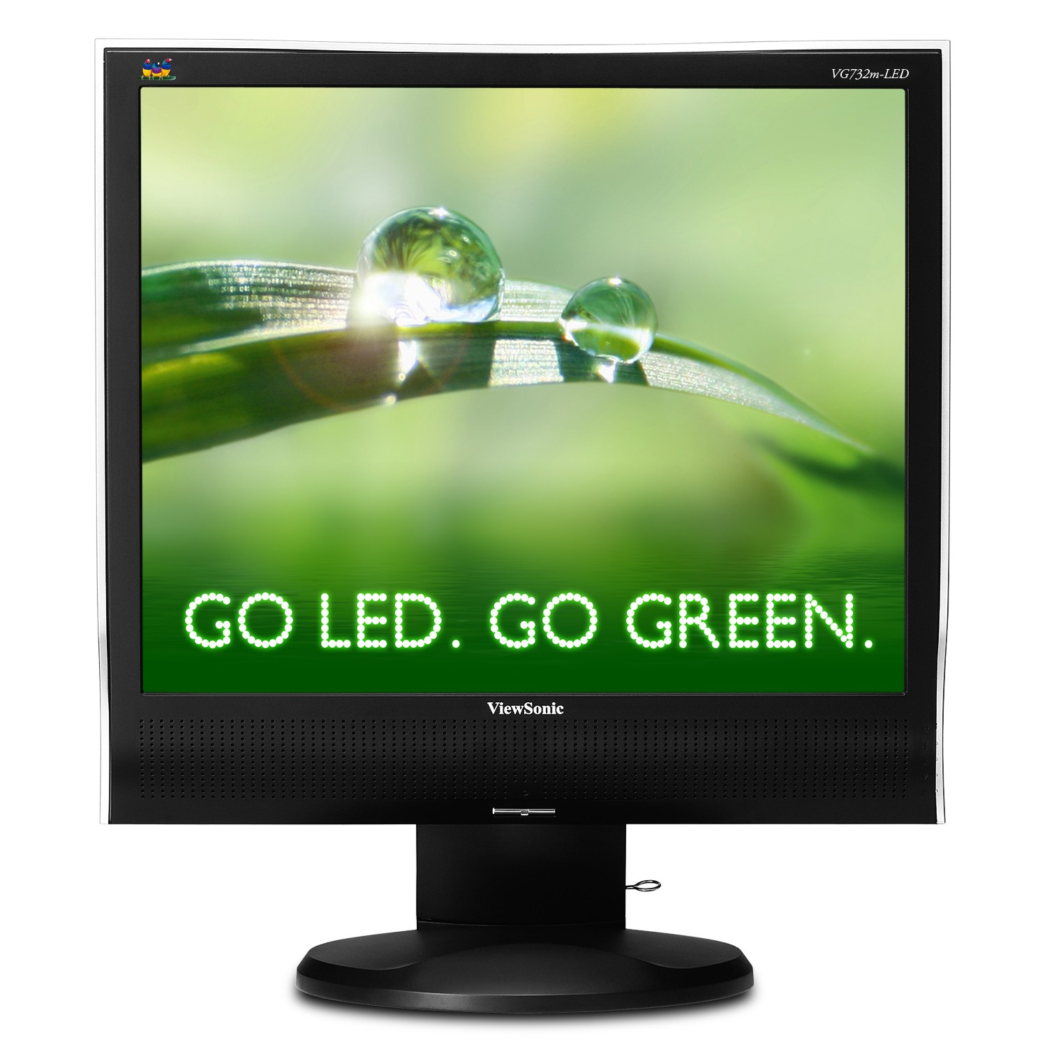 Viewsonic LED LCD VG732m-LED computer monitor – image 2