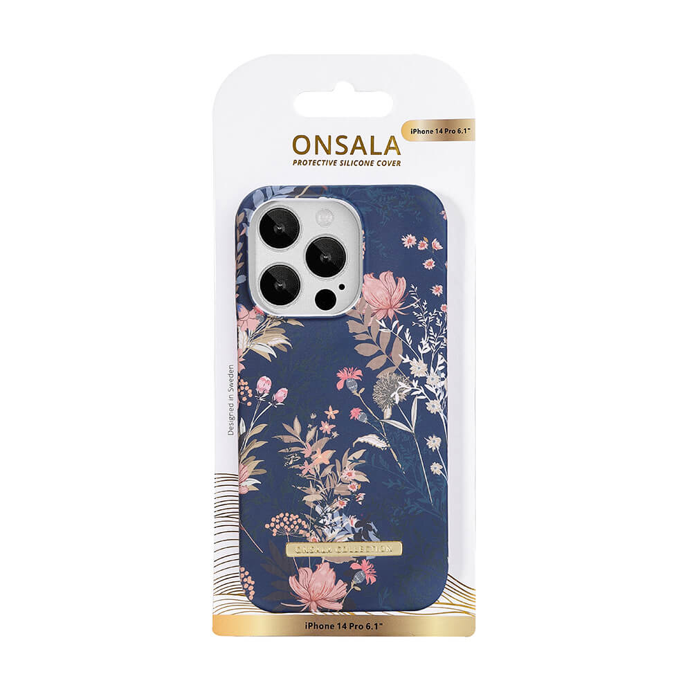 Onsala Phone Case iPhone 14 Pro Dark Flower – image 2