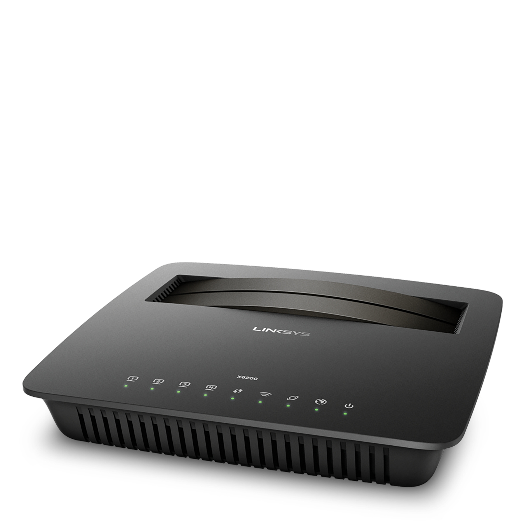 Linksys X6200 wireless router Gigabit Ethernet Dual-band (2.4 GHz – image 2