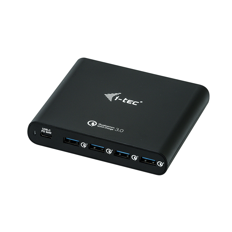 i-tec Universal Charger USB-C Power Delivery + 4x USB-A QC 3.0 – image 1