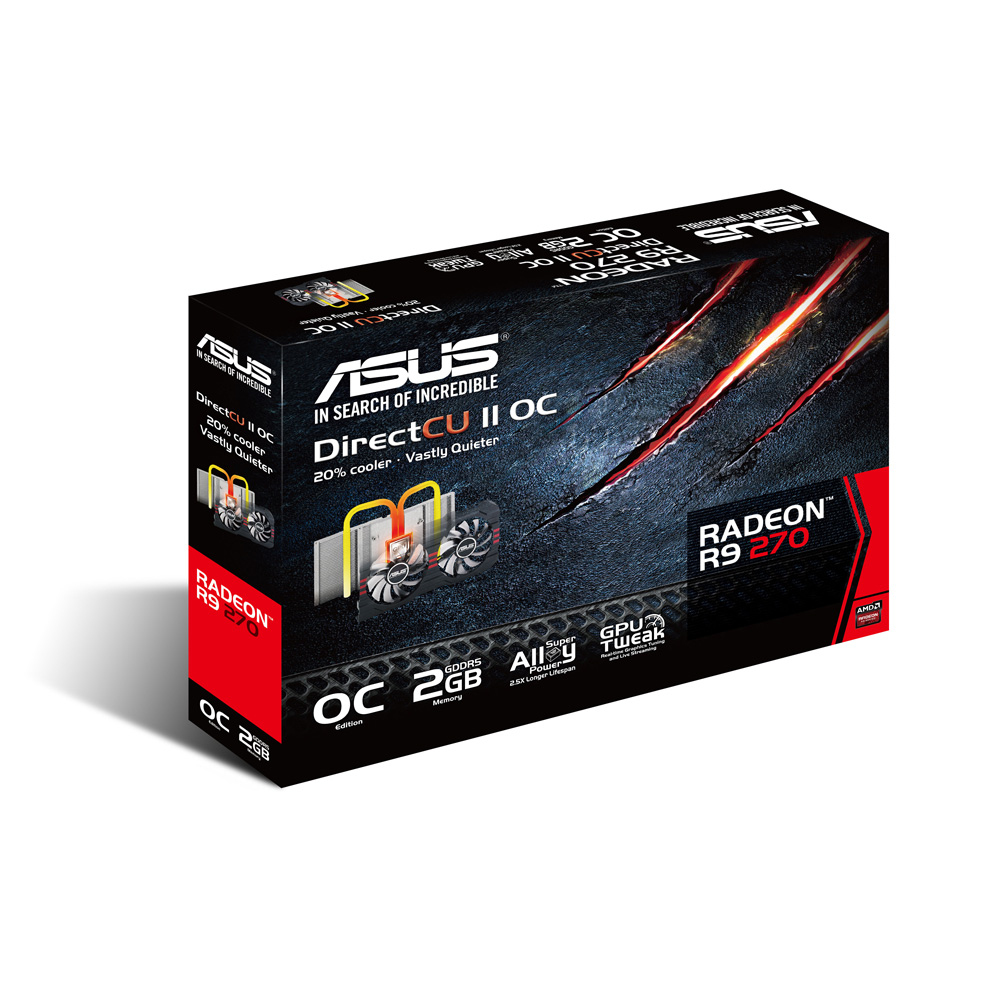 ASUS 90YV04X0-M0NA00 graphics card AMD Radeon R9 270 – image 7