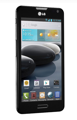 LG Optimus F6 11.4 cm (4.5") Single SIM Android 4.1.2 4G 1 GB 8 GB 2460 mAh Black – image 3