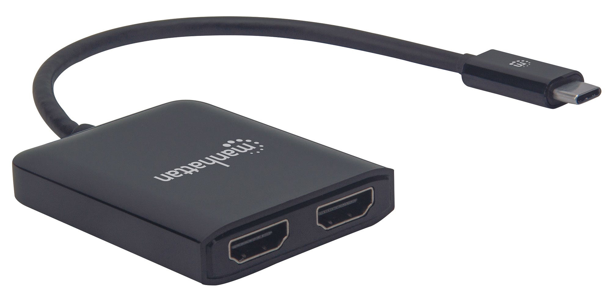 Manhattan USB-C to Dual HDMI Converter Cable, 4K@30Hz, Cable – image 2