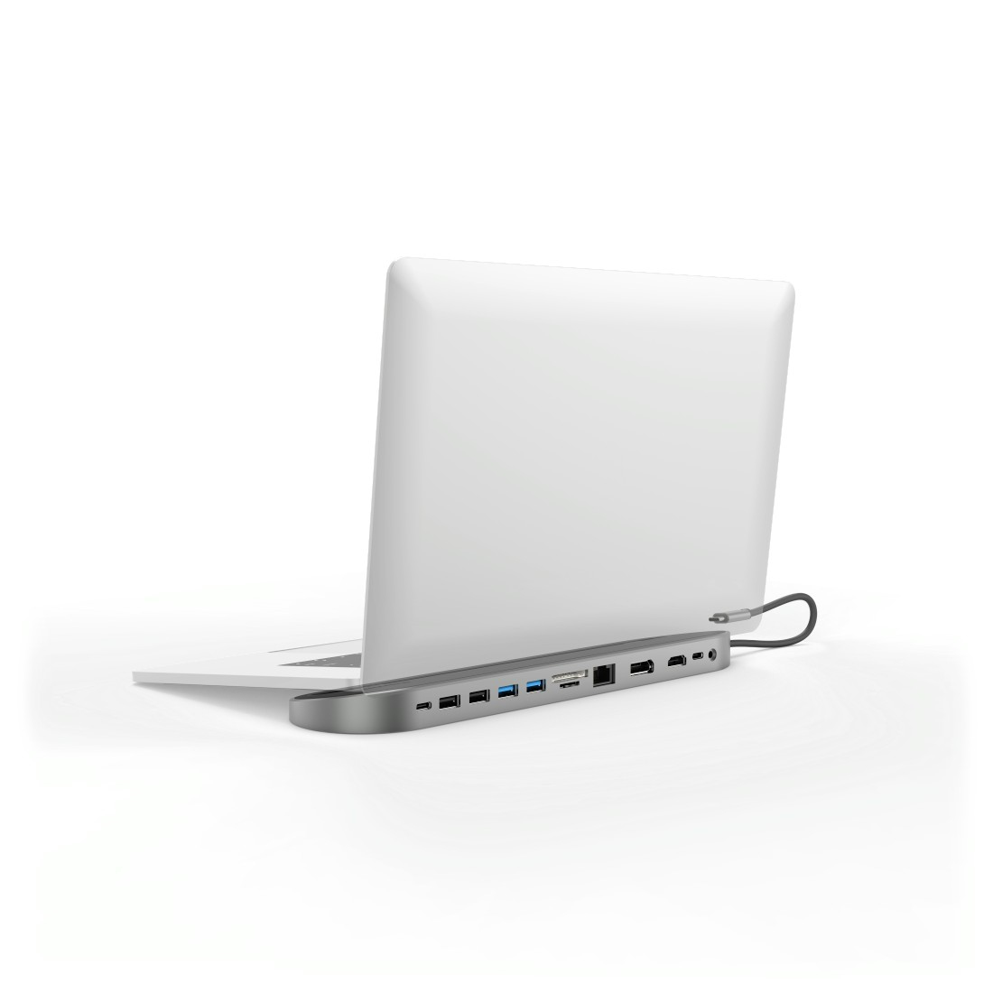 Hama 00135761 laptop dock/port replicator Wired USB 3.2 Gen 1 (3.1 Gen 1) Type-C Aluminium, Black – image 5