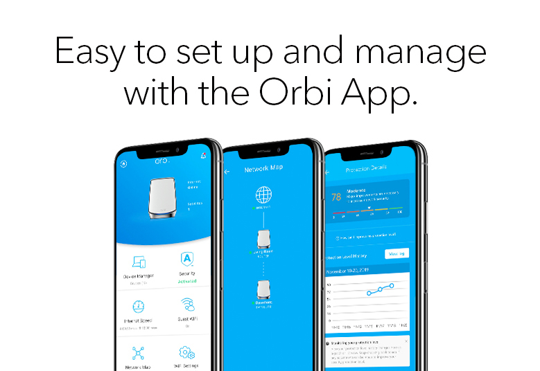 NETGEAR Orbi RBK853 AX6000 WiFi 6 Mesh System – image 4