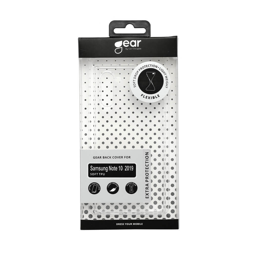 Gear Phone Case TPU Transparent - Samsung Note 10 2019 – image 2