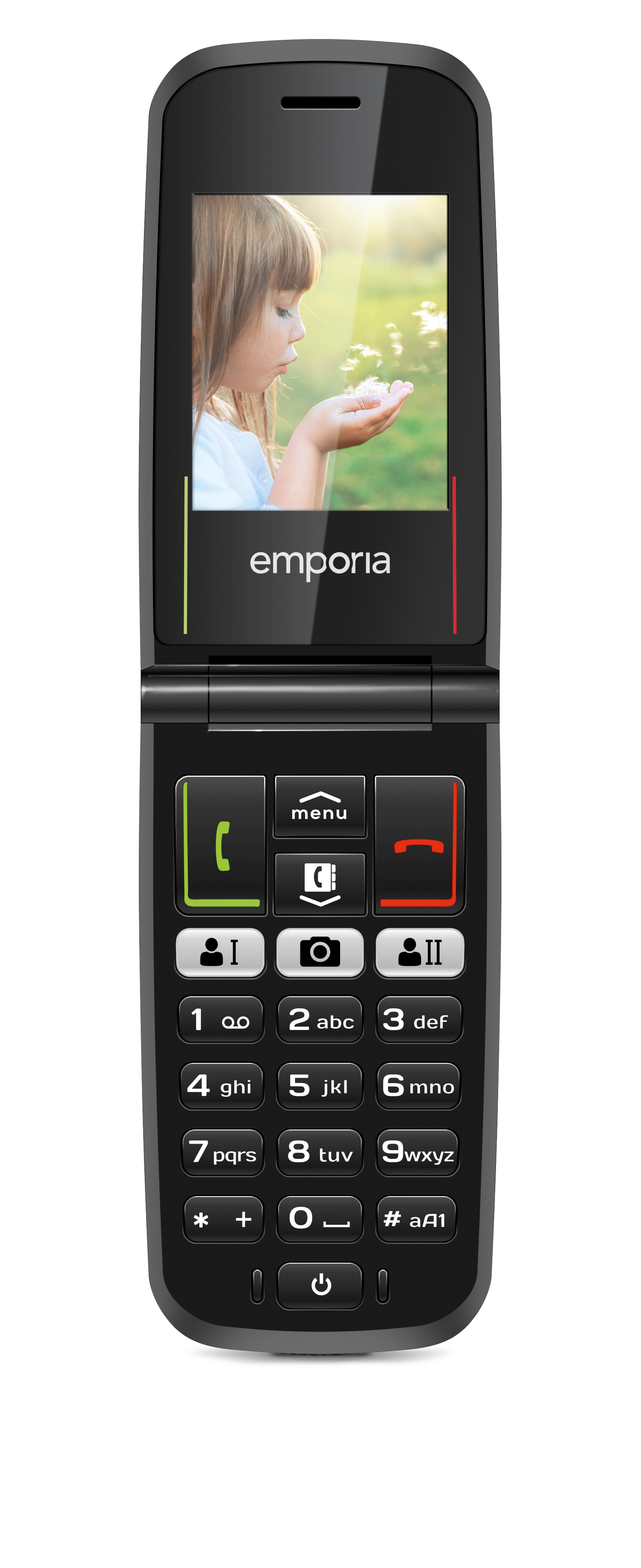 Emporia ACTIVEglam 5.59 cm (2.2") 85 g Black Senior phone – image 1