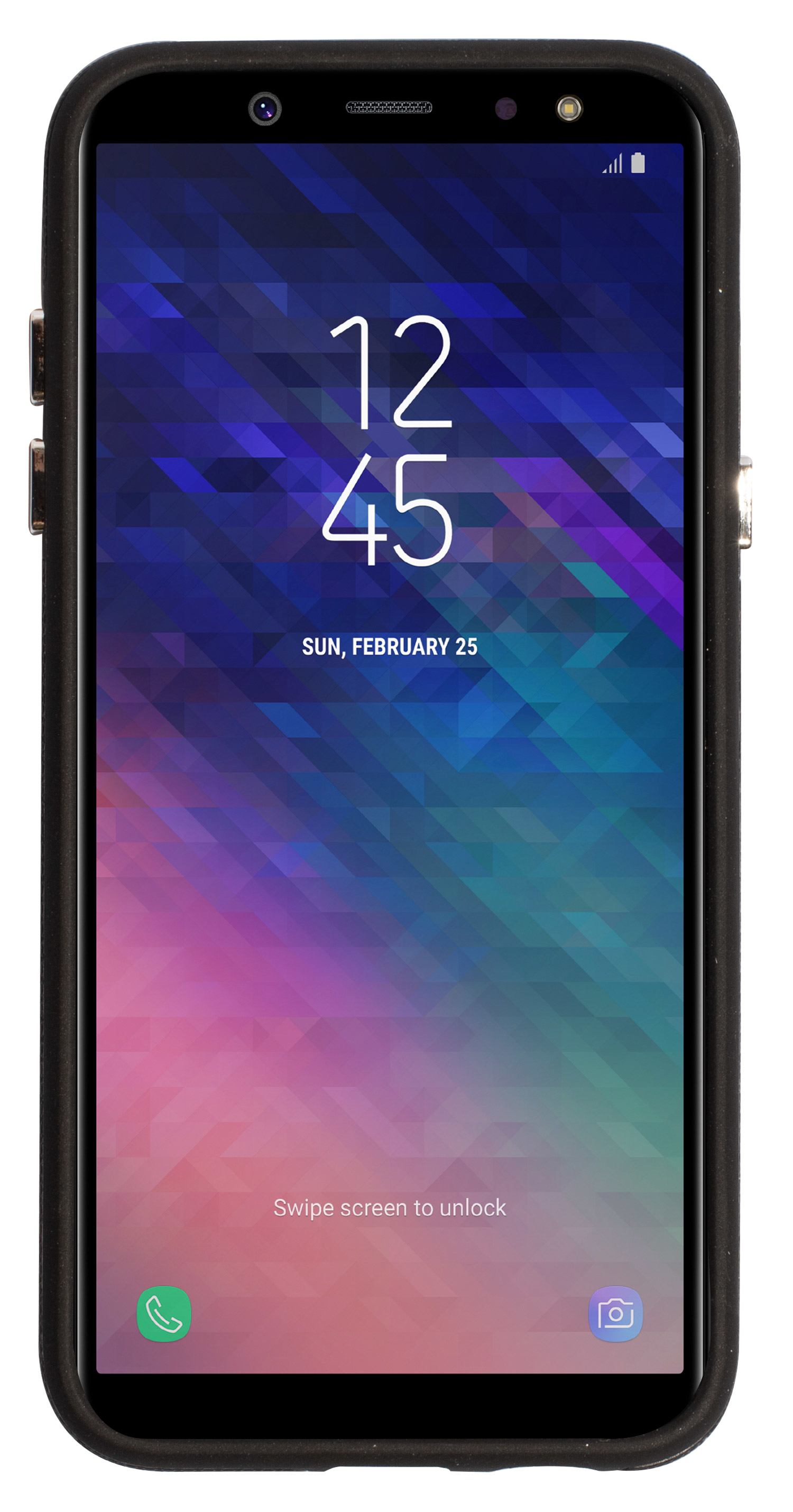 Mobiparts Rugged Tough Grip Case Samsung Galaxy A6 (2018) Black – image 2