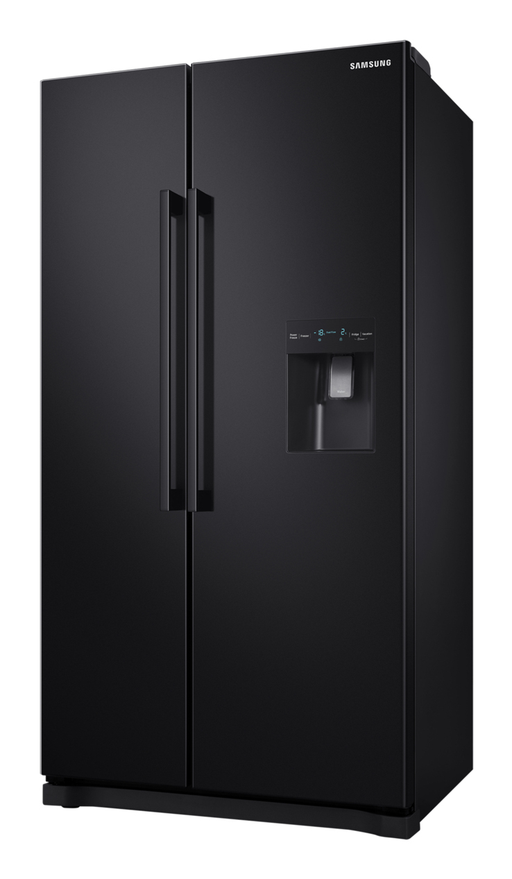 Samsung RS3000 RS52N3313BC/EU American Style Fridge Freezer with Non-Plumbed Water Dispenser - Black – image 3