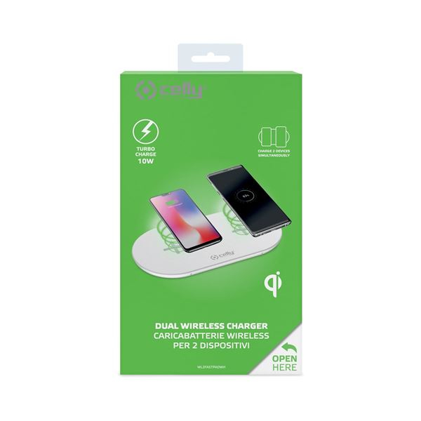 Celly WL2FASTPADWH mobile device charger Smartphone White AC Indoor – image 6