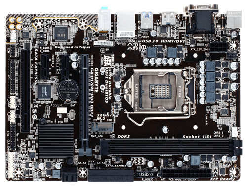 GIGABYTE GA-H170M-HD3 DDR3