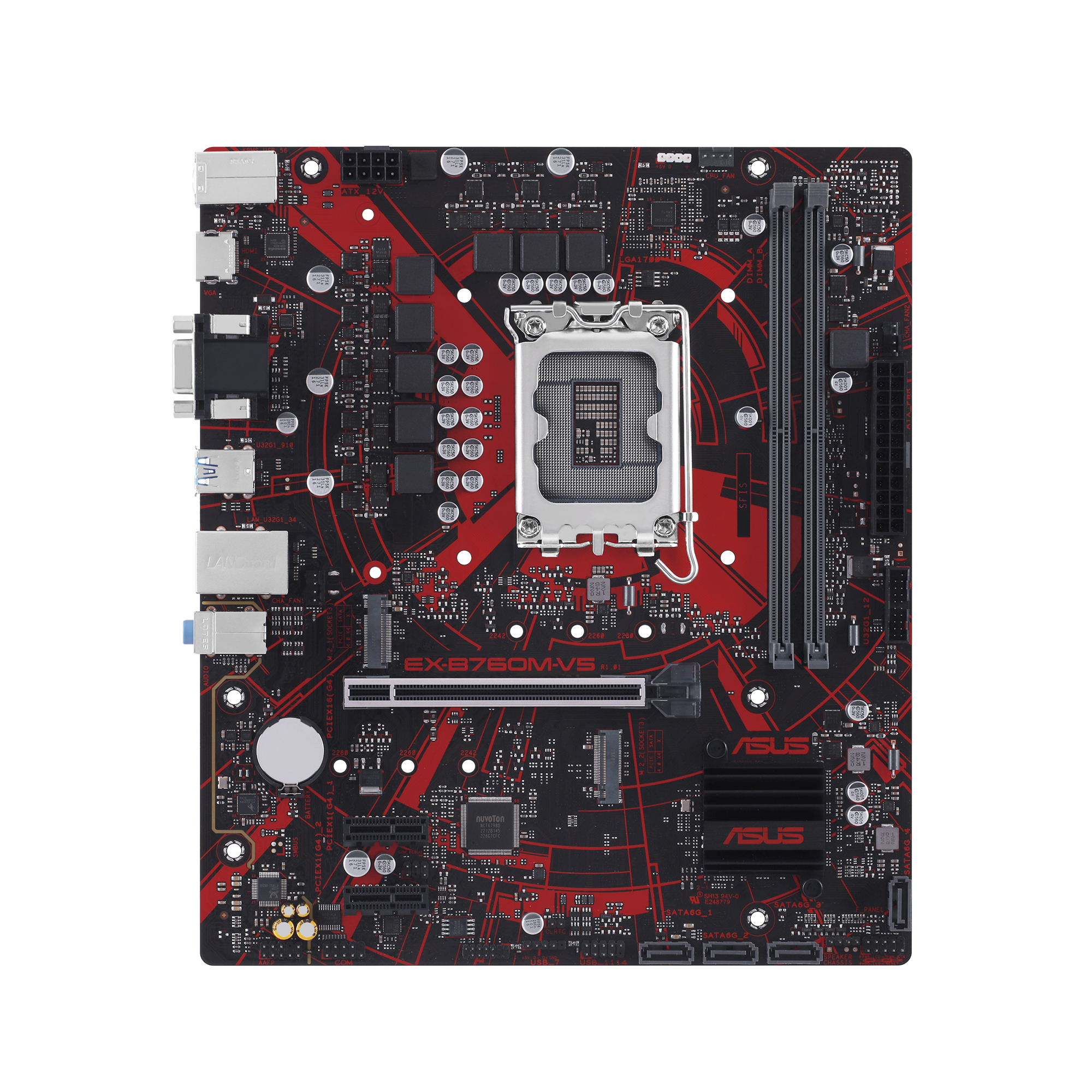 ASUS EX-B760M-V5 Intel B760 LGA 1700 micro ATX